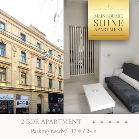 Luxurios And Historic Apartment "Shine" - Right On The Main Square Zagreb Eksteriør bilde