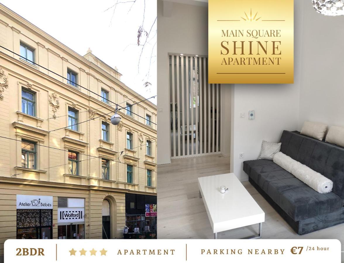 Luxurios And Historic Apartment "Shine" - Right On The Main Square Zagreb Eksteriør bilde