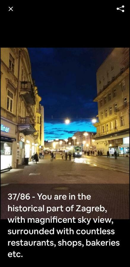 Luxurios And Historic Apartment "Shine" - Right On The Main Square Zagreb Eksteriør bilde
